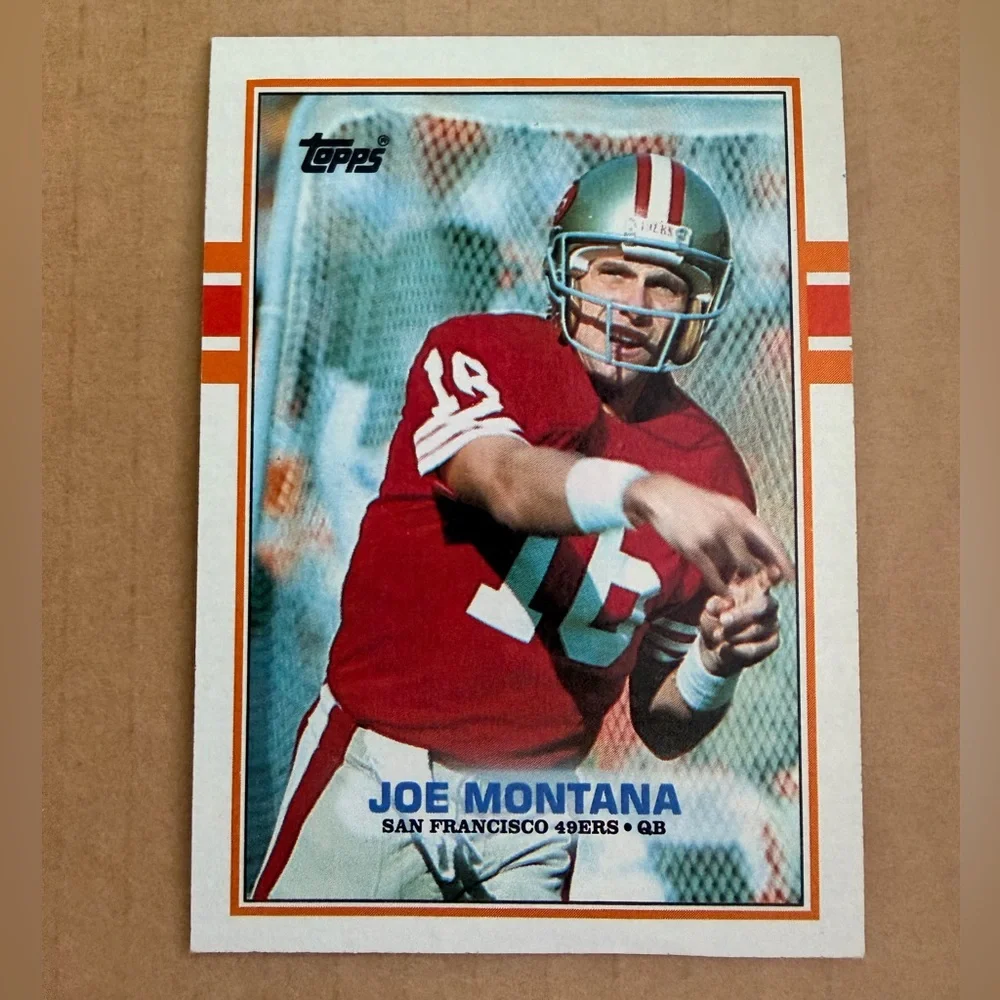 1989 Topps Joe Montana #12 Sports Card - Picture 1 of 4